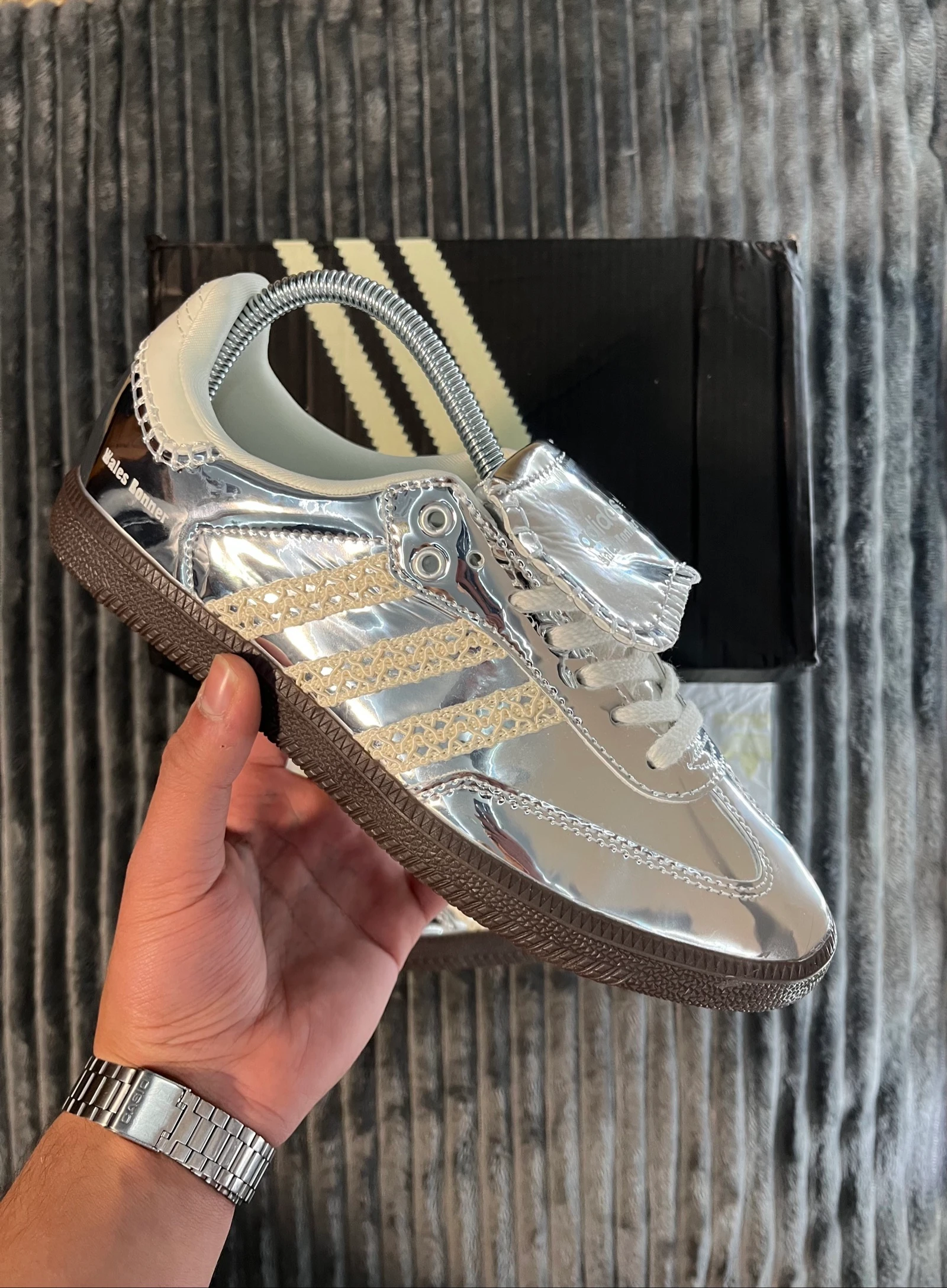 Tênis Adidas Samba x Wales Bonner – photo 2